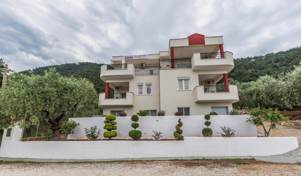 Anna Apartments Chrysi Ammoudia Exterior foto